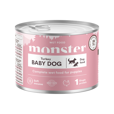 MONSTER BABYDOG MOUSSE 190g