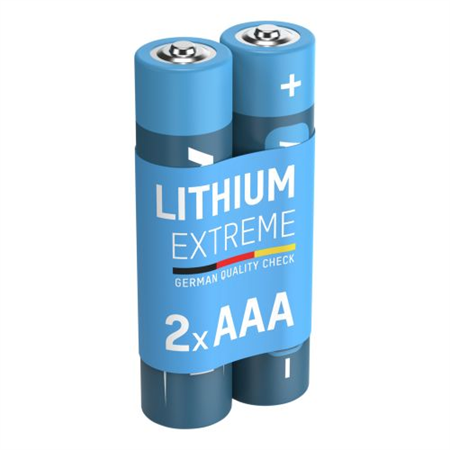 BATTERI AAA 2-P LITHIUM ANSMANN