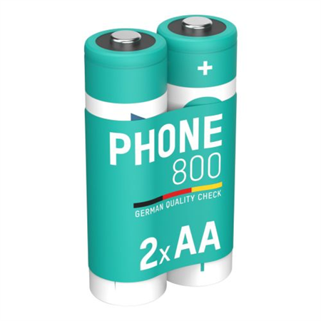 BATTERI AA 2-P LADDB. ANSMANN