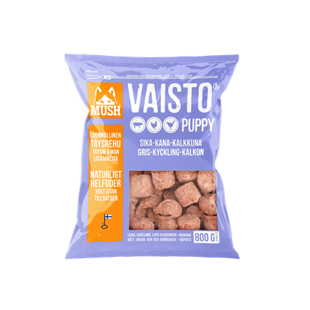 MUSH VAISTO LILA PUPPY 800g