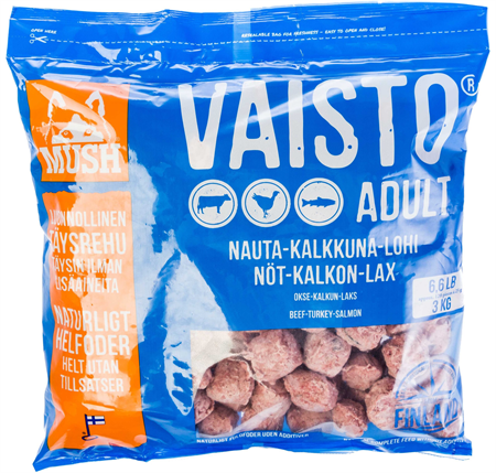 MUSH VAISTO BLÅ 3KG