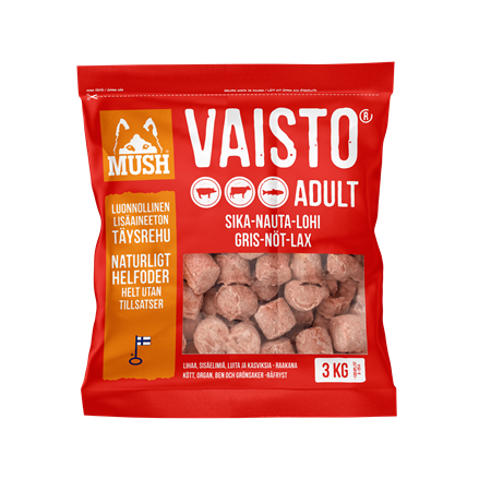 MUSH VAISTO RÖD 3KG