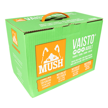 MUSH VAISTO GRÖN 10KG