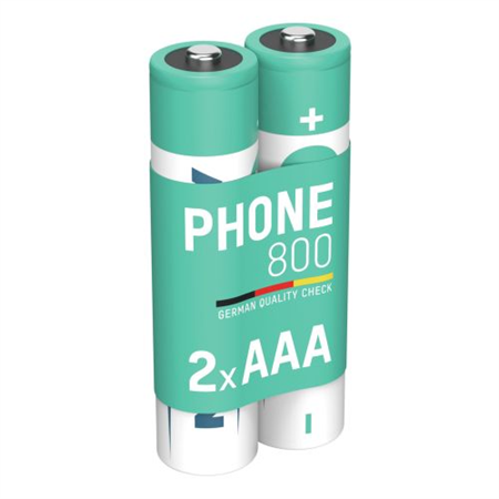 BATTERI AAA 2-P LADDB. ANSMANN