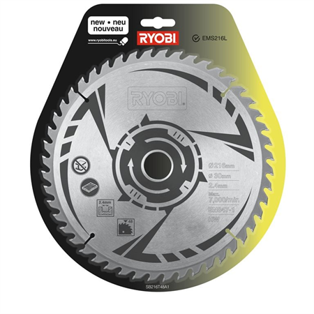 SÅGKLINGA KAP/GER 216*30 48T RYOBI