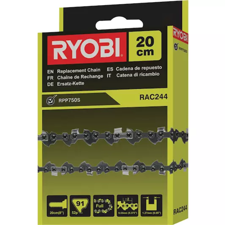 SÅGKEDJA 20CM RAC244 RYOBI