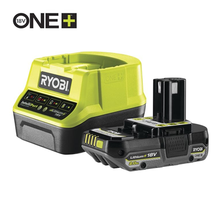 BATTERI RYOBI 18V 2,0AH STARTKIT RC18120-120C