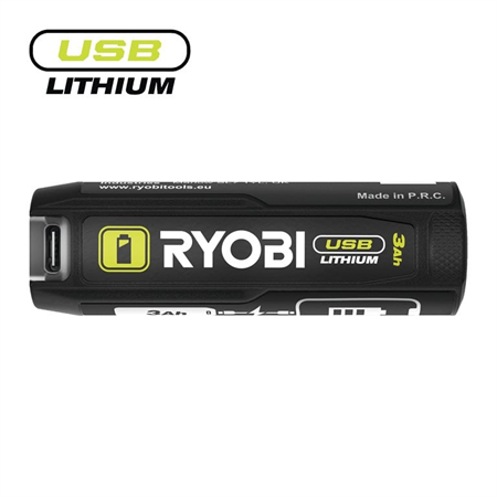 BATTERI RYOBI 4V 3,0AH USB RB4L30