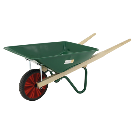 SKOTTKÄRRA EKEBY 110L MASSIVHJUL PLÅT/TRÄ