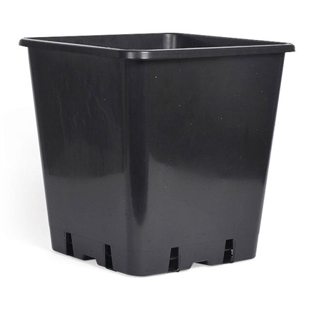 PLASTKRUKA 25X25X26 CM SVART