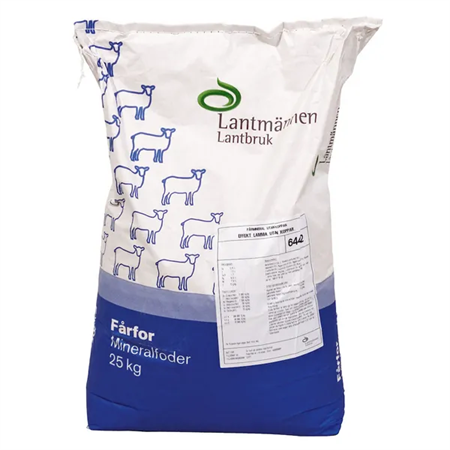 EFFEKT FÅRMINERAL U CU 25 KG