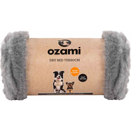 HUNDFÄLL OZAMI 100x70cm GRÅ