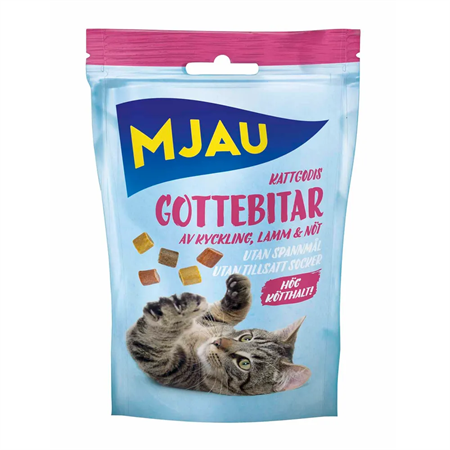 MJAU TREATS GOTTEBITAR