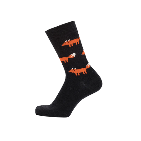 STRUMPA FOX BLACK STL. 35-45