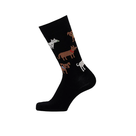STRUMPA DOGS BLACK STL. 35-45
