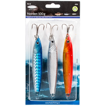 NORDEN 200G 3P SILVER/BLÅ/ORANGE