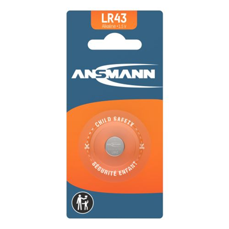 BATTERI LR43 ANSMANN