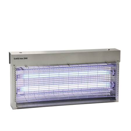 ELFLUGFÅNGARE ECO KILL INOX 2x18W