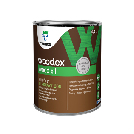 WOODEX WOOD OIL Grå 0,9l