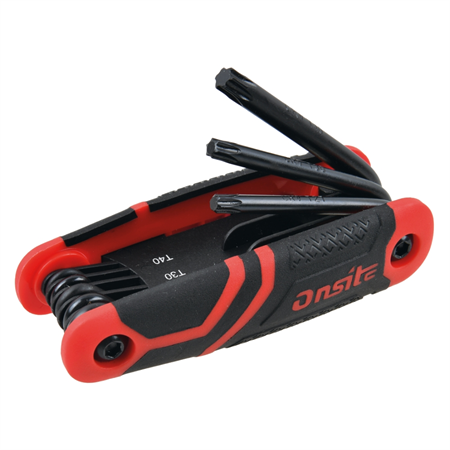 TORXNYCKELSATS 8 DELAR ONSITE