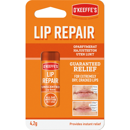 LÄPPBALSAM OKEEFFES LIP REPAIR