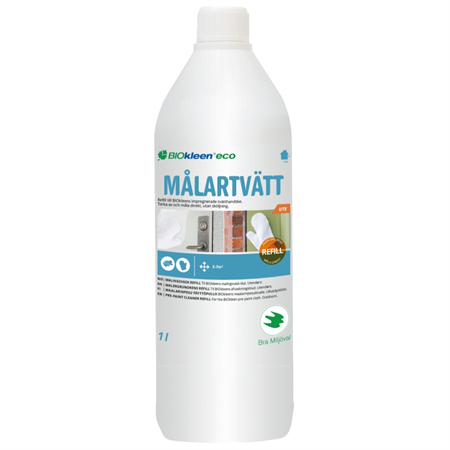 MÅLARTVÄTT ECO REFILL UTE 1L