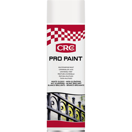 SPRAYFÄRG VIT BLANK 500ML CRC