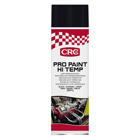 SPRAYFÄRG VÄRME 500ML SVART CRC