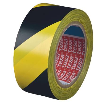 TEJP GUL-SVART VARNING 50MX33M