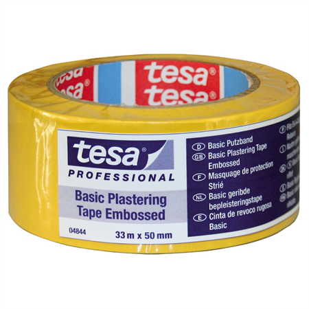 BYGG & SKYDDSTEJP 33MX50MM GUL