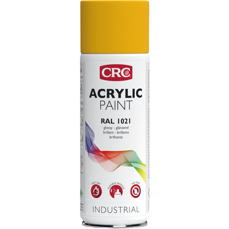 SPRAYFÄRG AKRYL RAL 1021 GUL