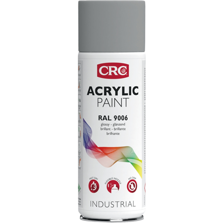 SPRAYFÄRG AKRYL RAL 9006 SILVER MET