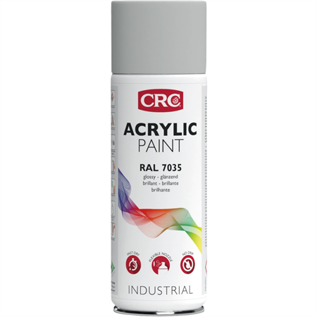 SPRAYFÄRG AKRYL RAL 7035 GRÅ
