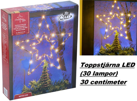TOPPSTJÄRNA LED 30CM